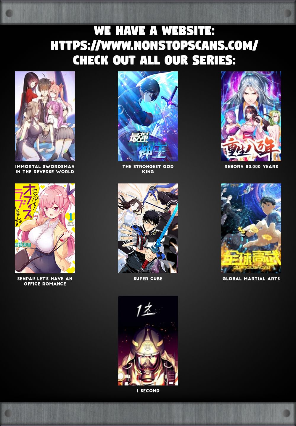 Read 1 Second Manga Online