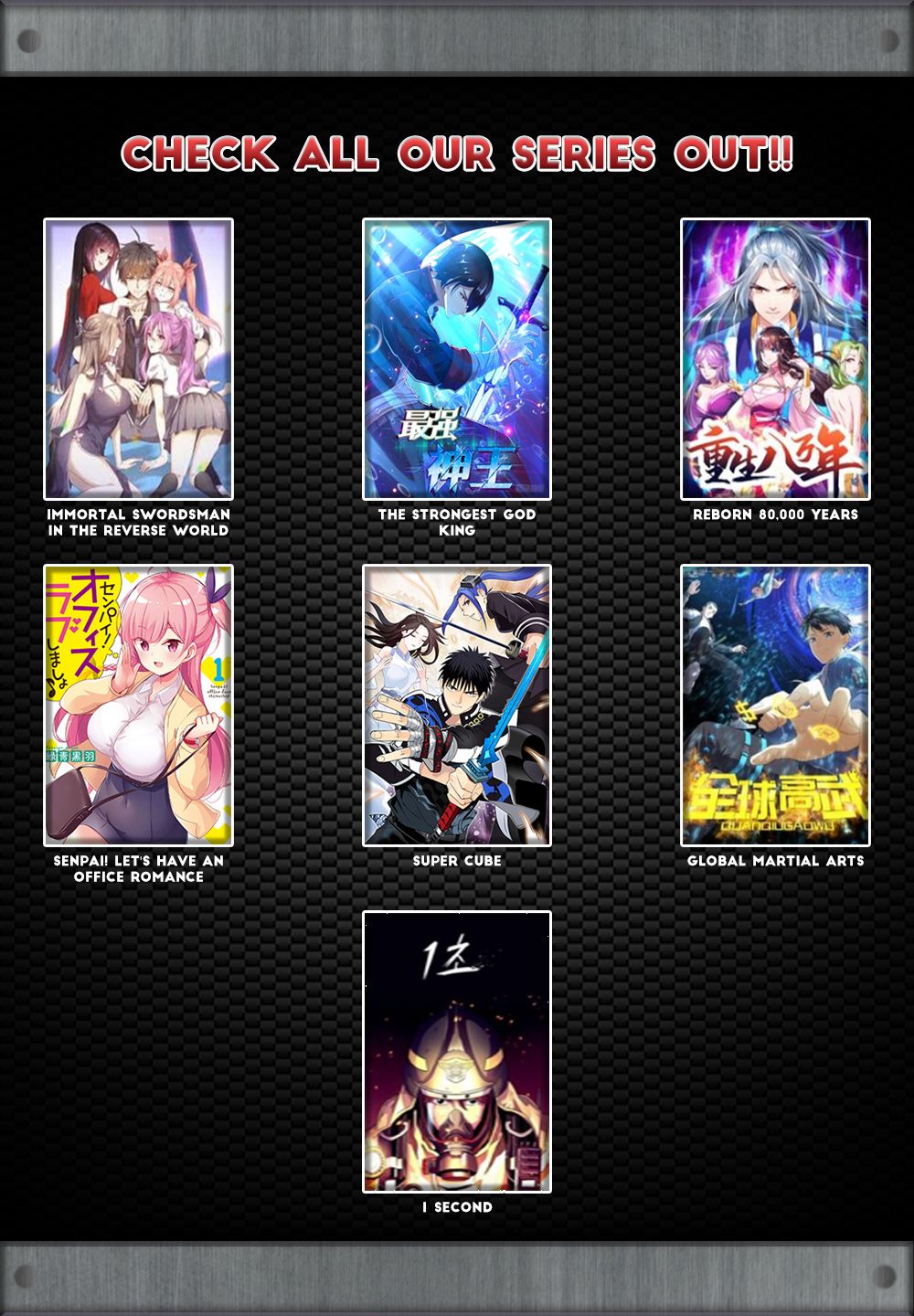 Read 1 Second Manga Online