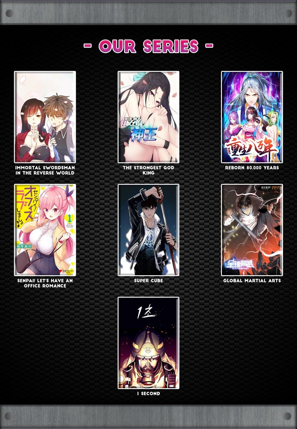 Read 1 Second Manga Online