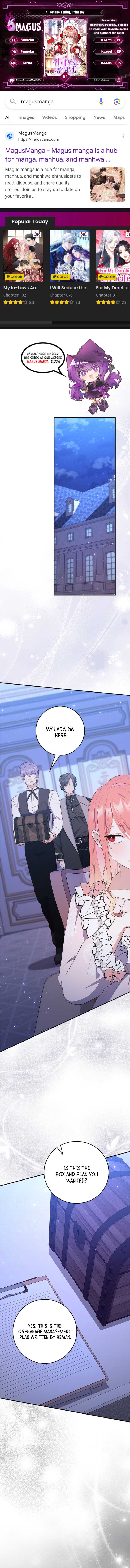 Read A Fortune Telling Princess Manga Online