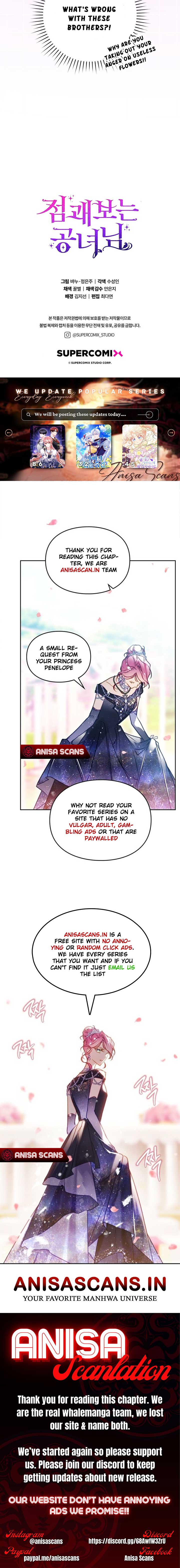 Read A Fortune Telling Princess Manga Online