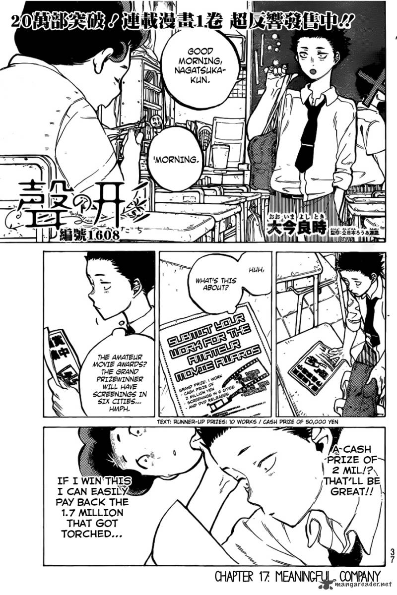 Read A Silent Voice Manga Online