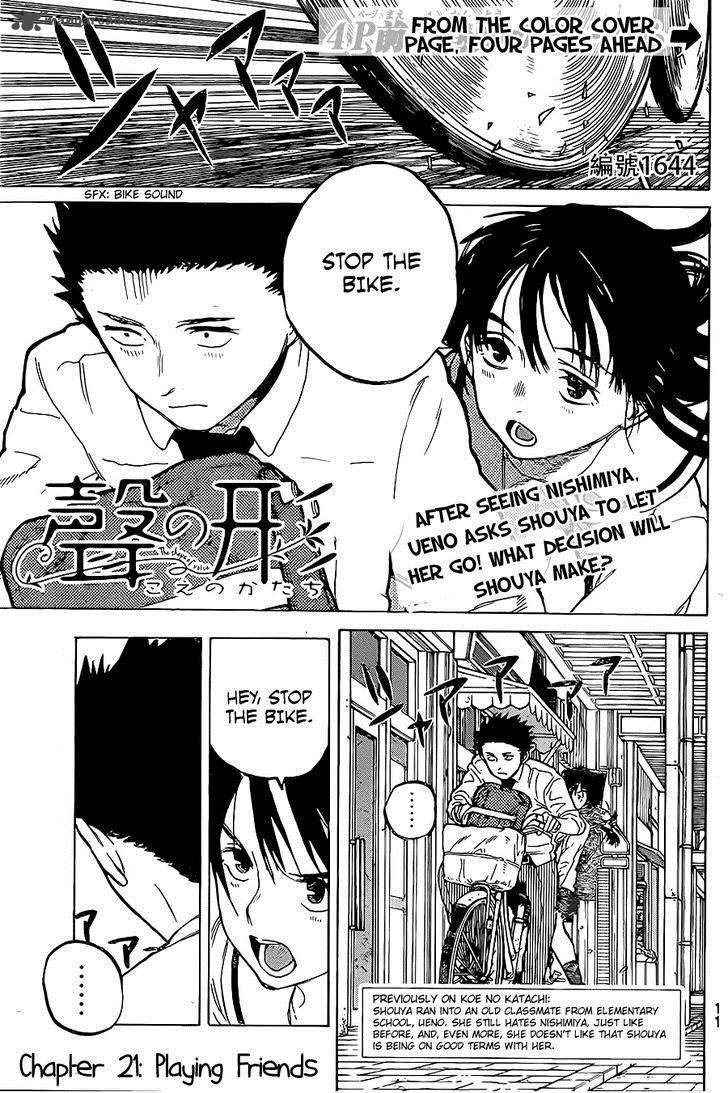 Read A Silent Voice Manga Online