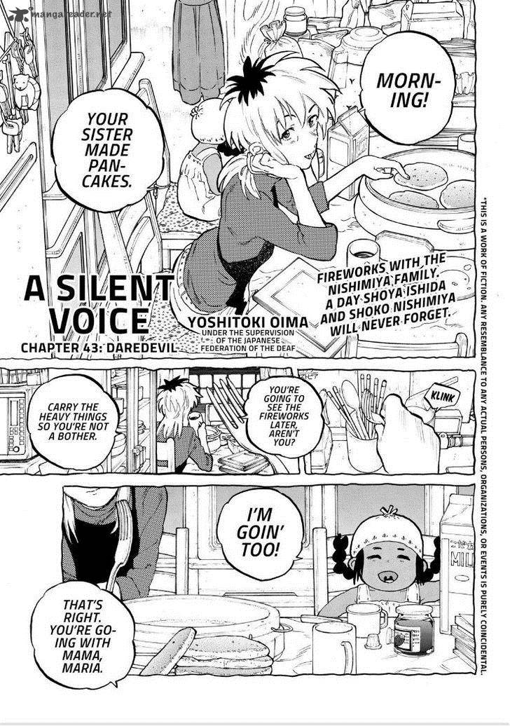 Read A Silent Voice Manga Online