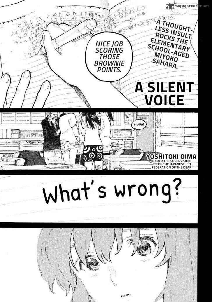 Read A Silent Voice Manga Online