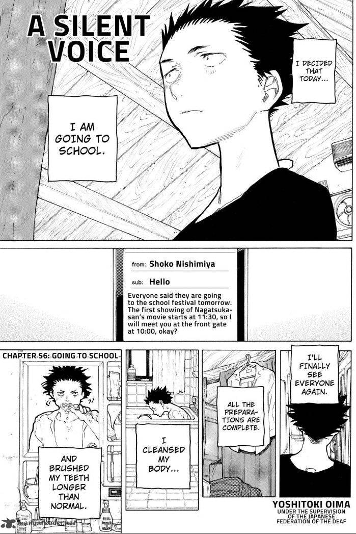 Read A Silent Voice Manga Online