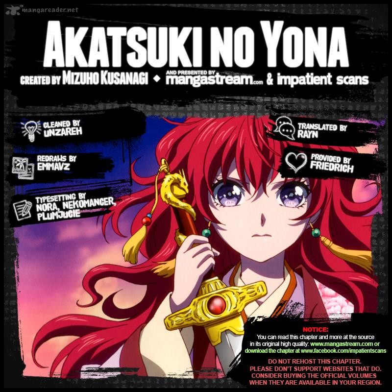 Read Akatsuki no Yona Manga Online