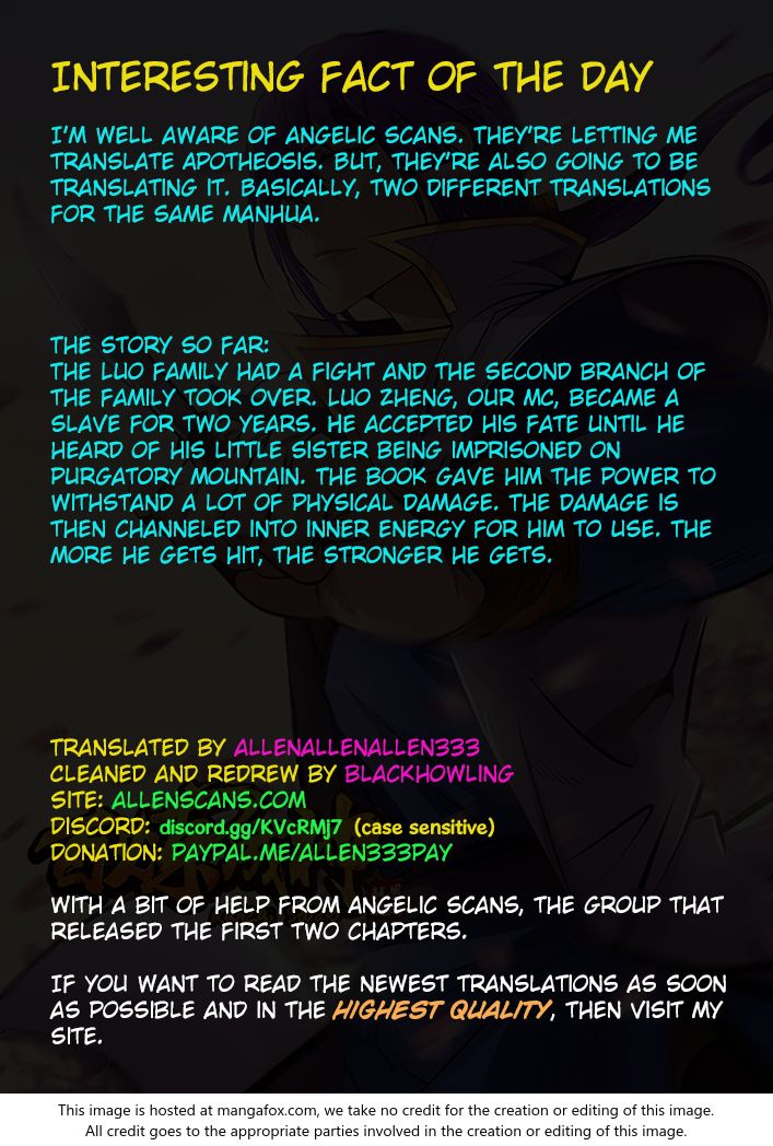 Read Apotheosis Manga Online