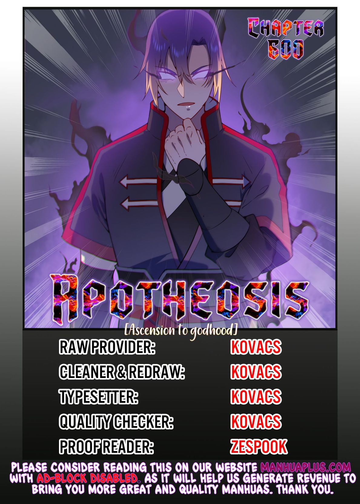 Read Apotheosis Manga Online