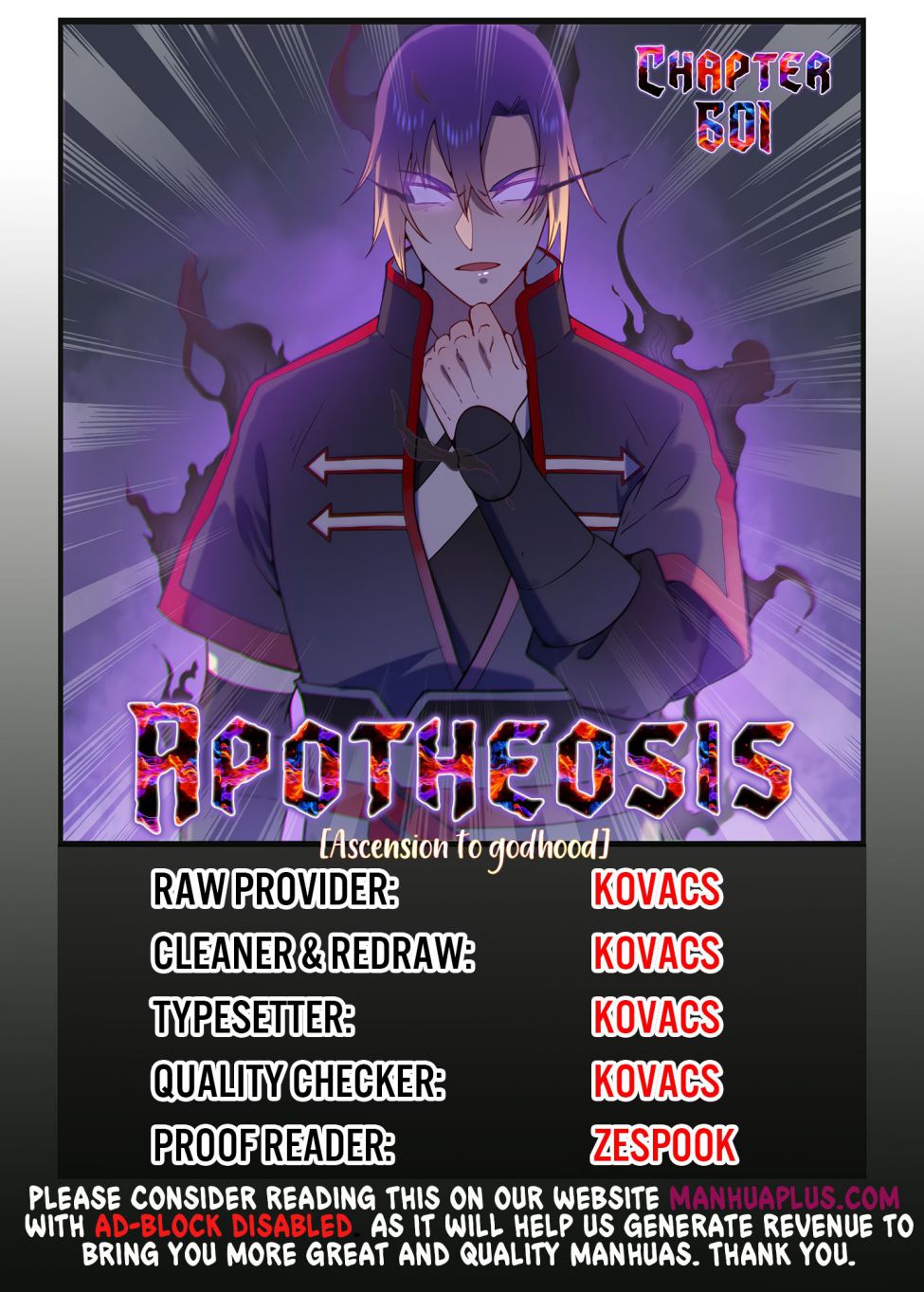 Read Apotheosis Manga Online