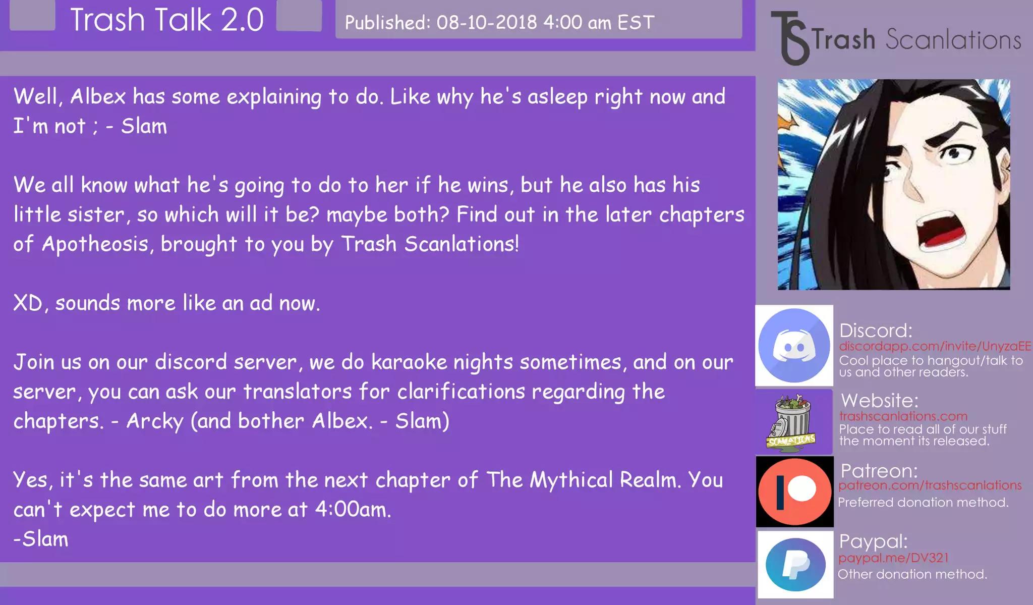 Read Apotheosis Manga Online
