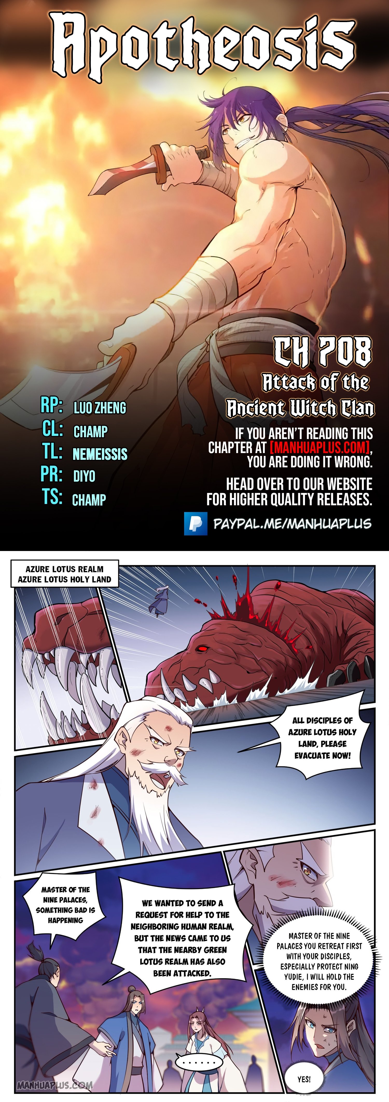 Read Apotheosis Manga Online
