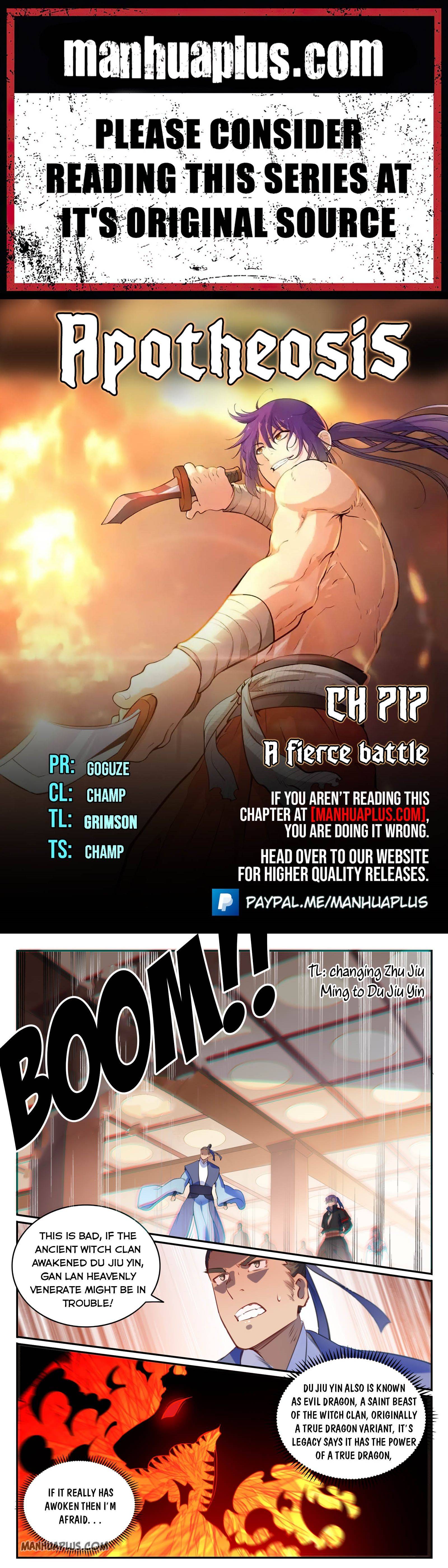Read Apotheosis Manga Online