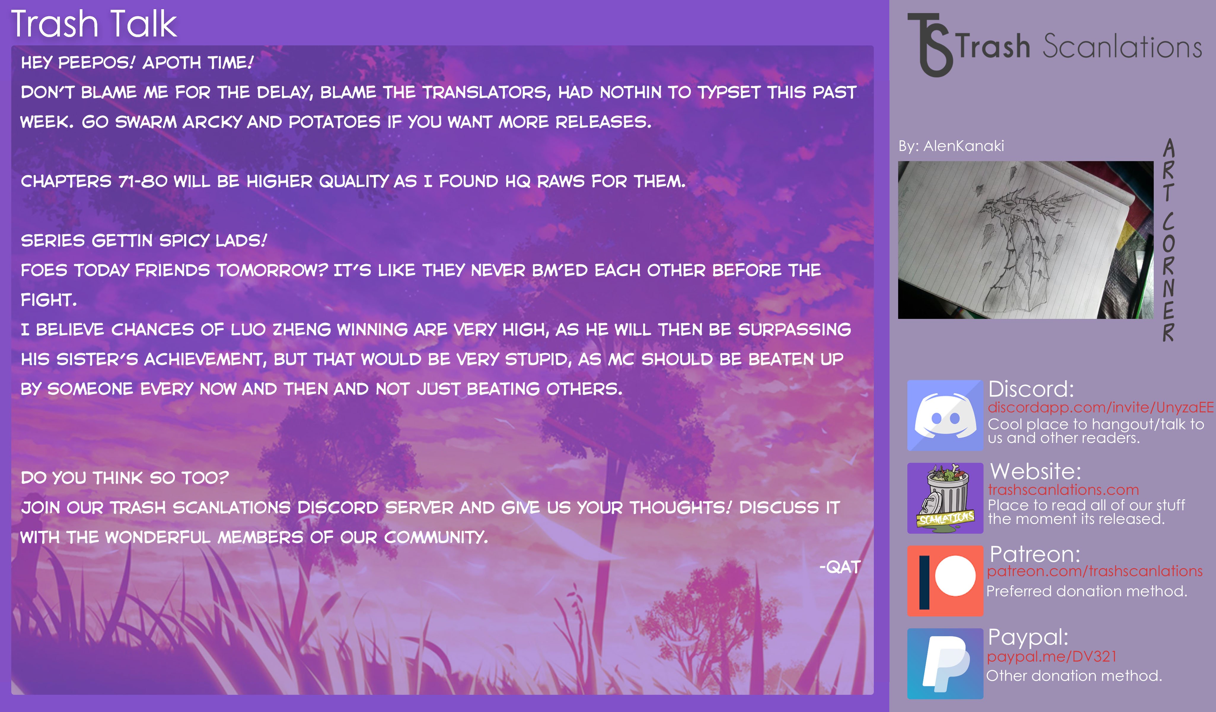 Read Apotheosis Manga Online