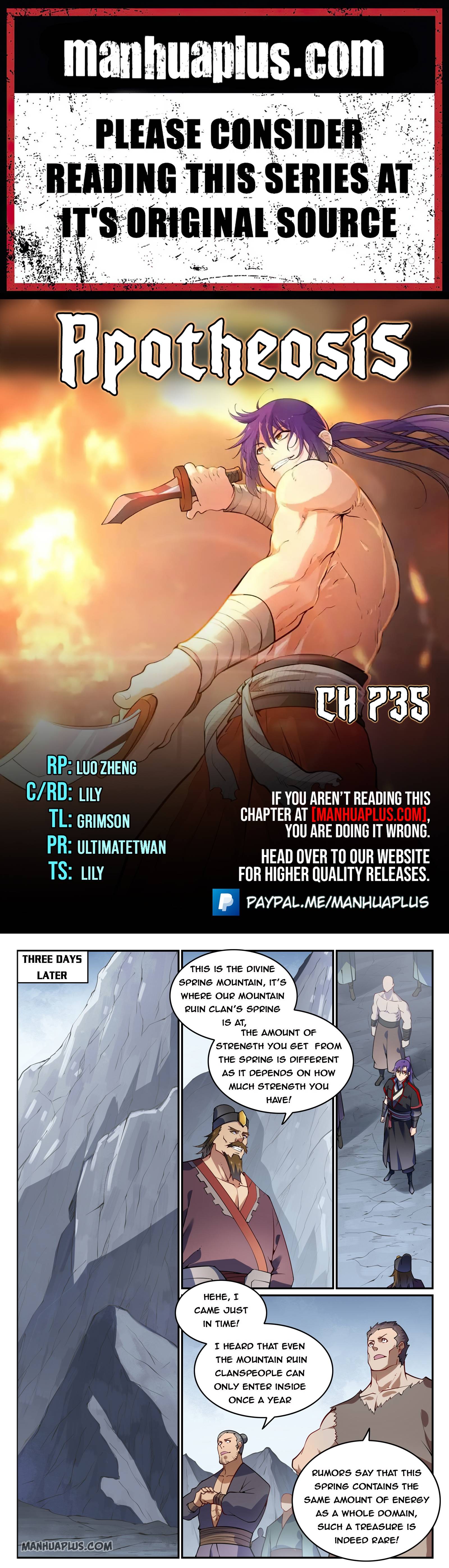 Read Apotheosis Manga Online