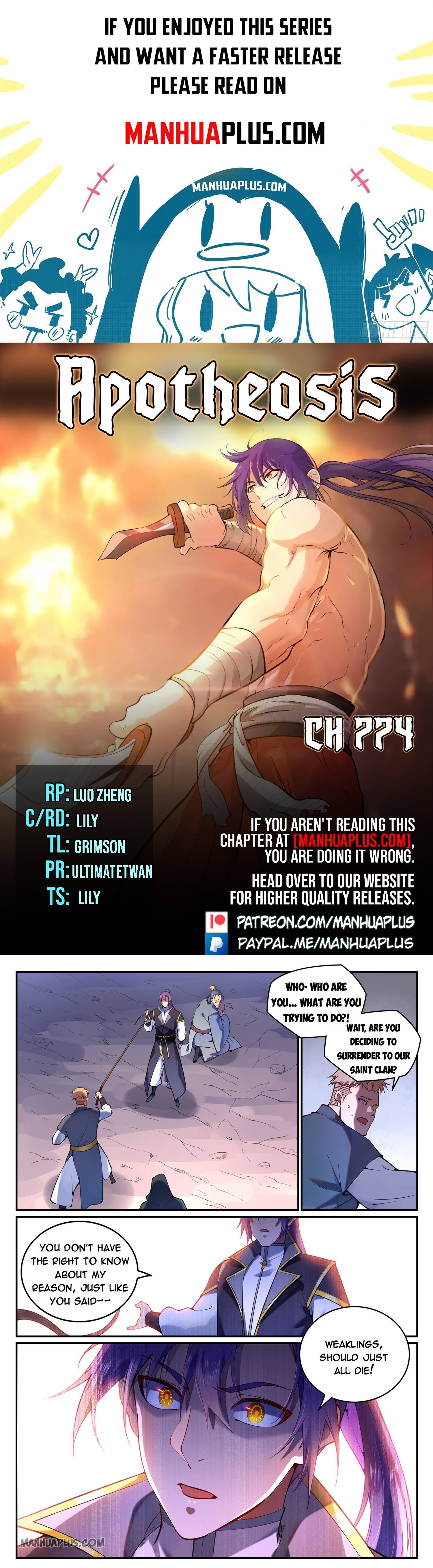 Read Apotheosis Manga Online