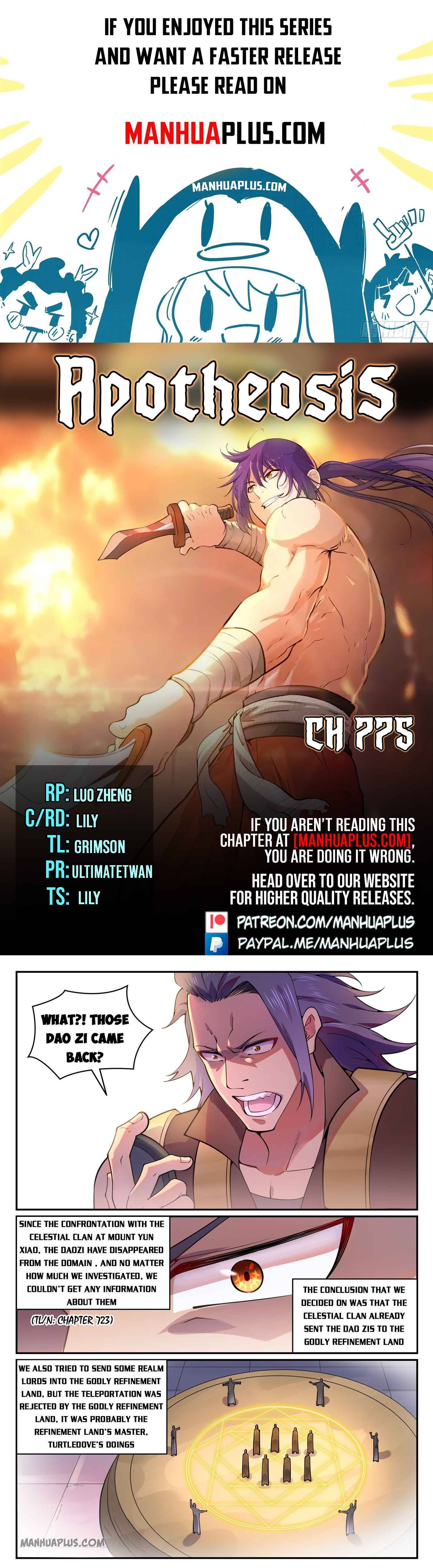 Read Apotheosis Manga Online