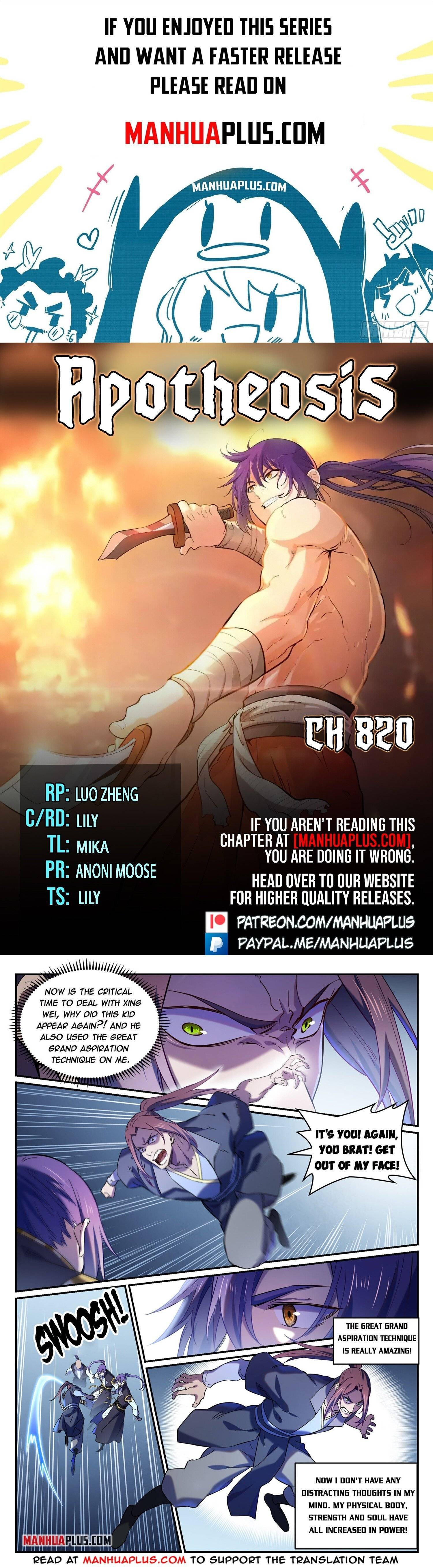 Read Apotheosis Manga Online