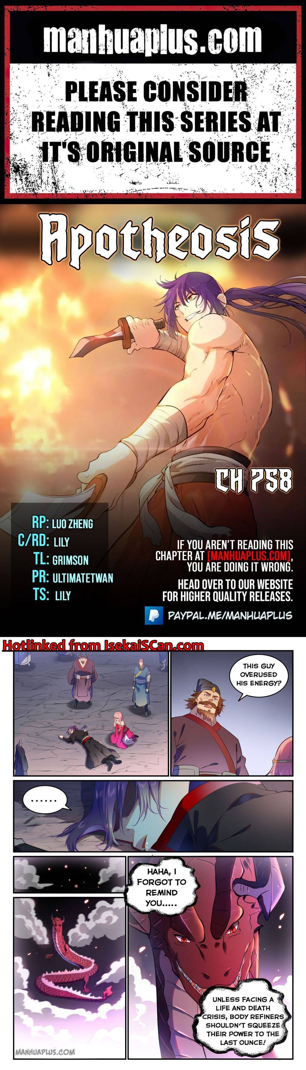 Read Apotheosis Manga Online