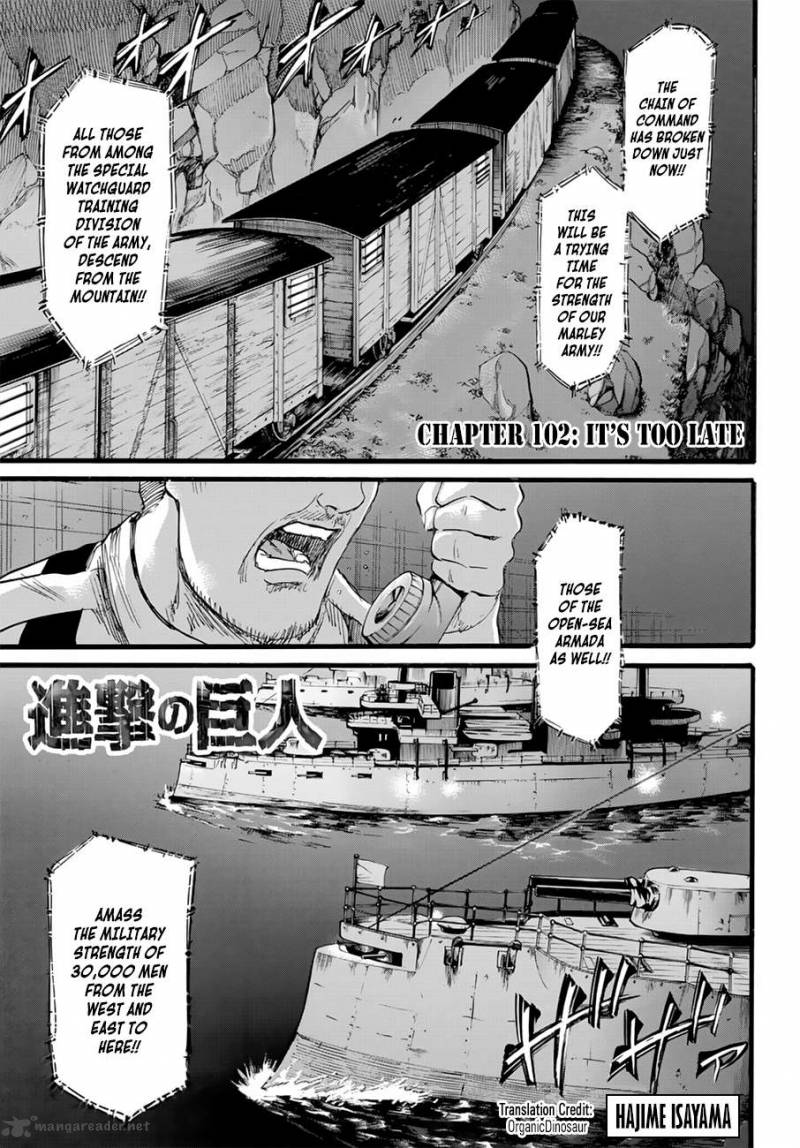 Read Attack On Titan Manga Online