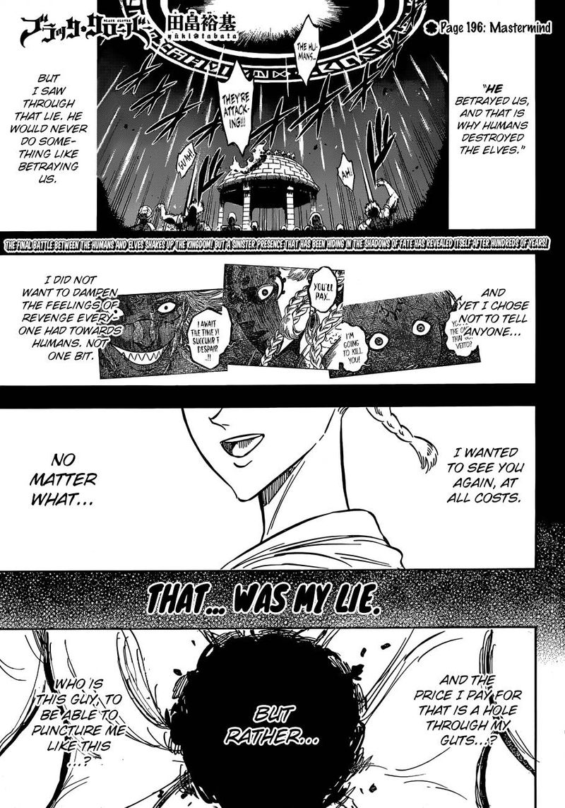 Read Black Clover Manga Online