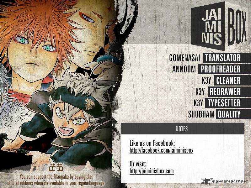 Read Black Clover Manga Online