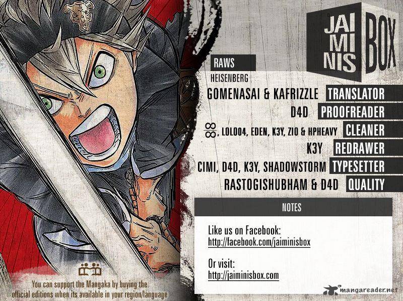 Read Black Clover Manga Online