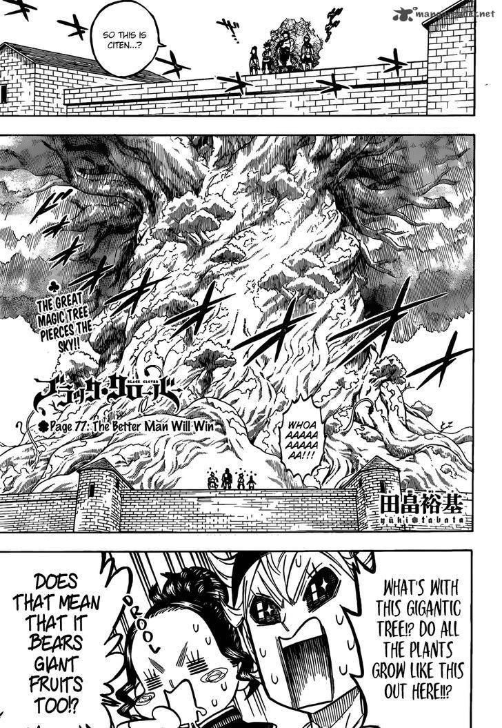 Read Black Clover Manga Online