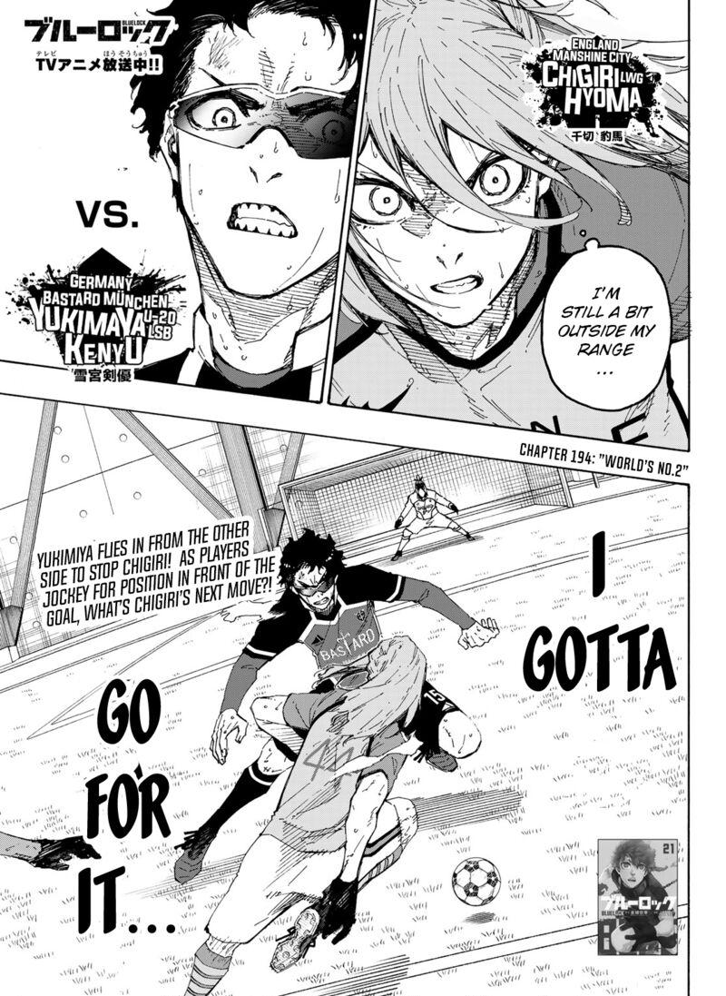 Read Blue Lock Manga Online
