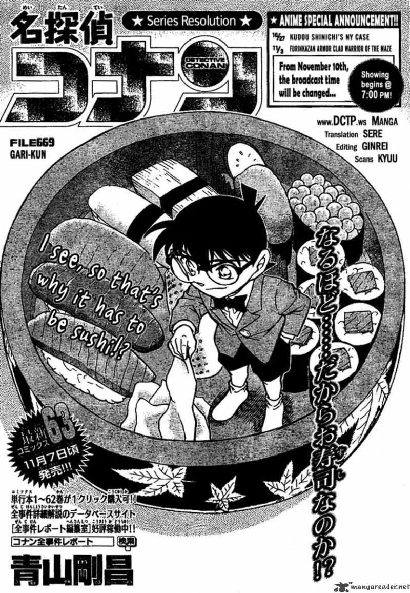 Read Case Closed Manga Online
