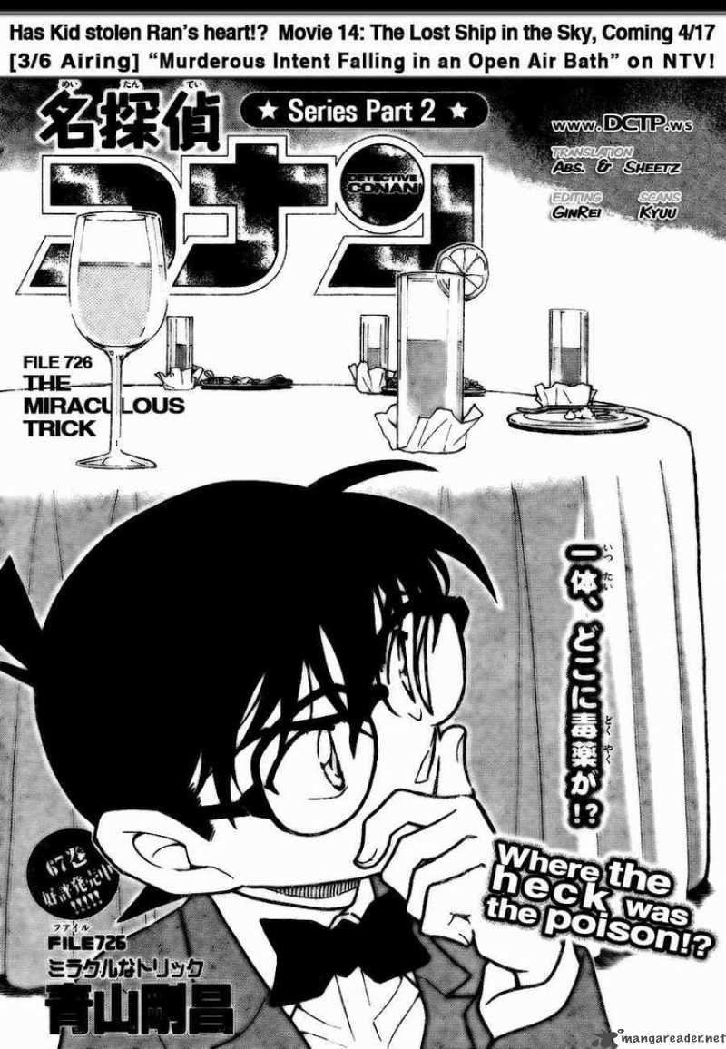 Read Case Closed Manga Online