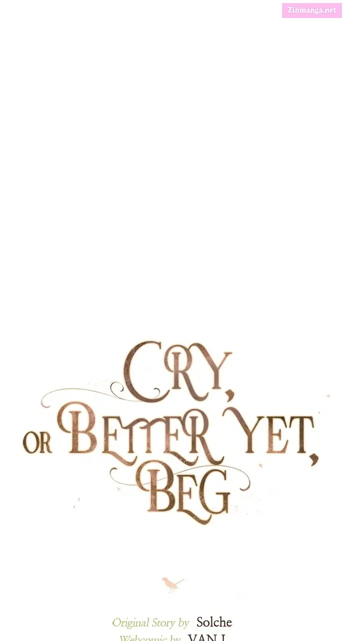 Read Cry, or Better Yet, Beg Manga Online