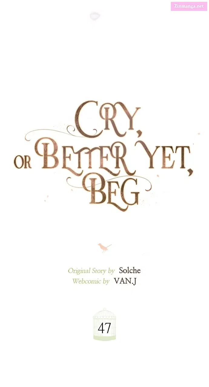 Read Cry, or Better Yet, Beg Manga Online
