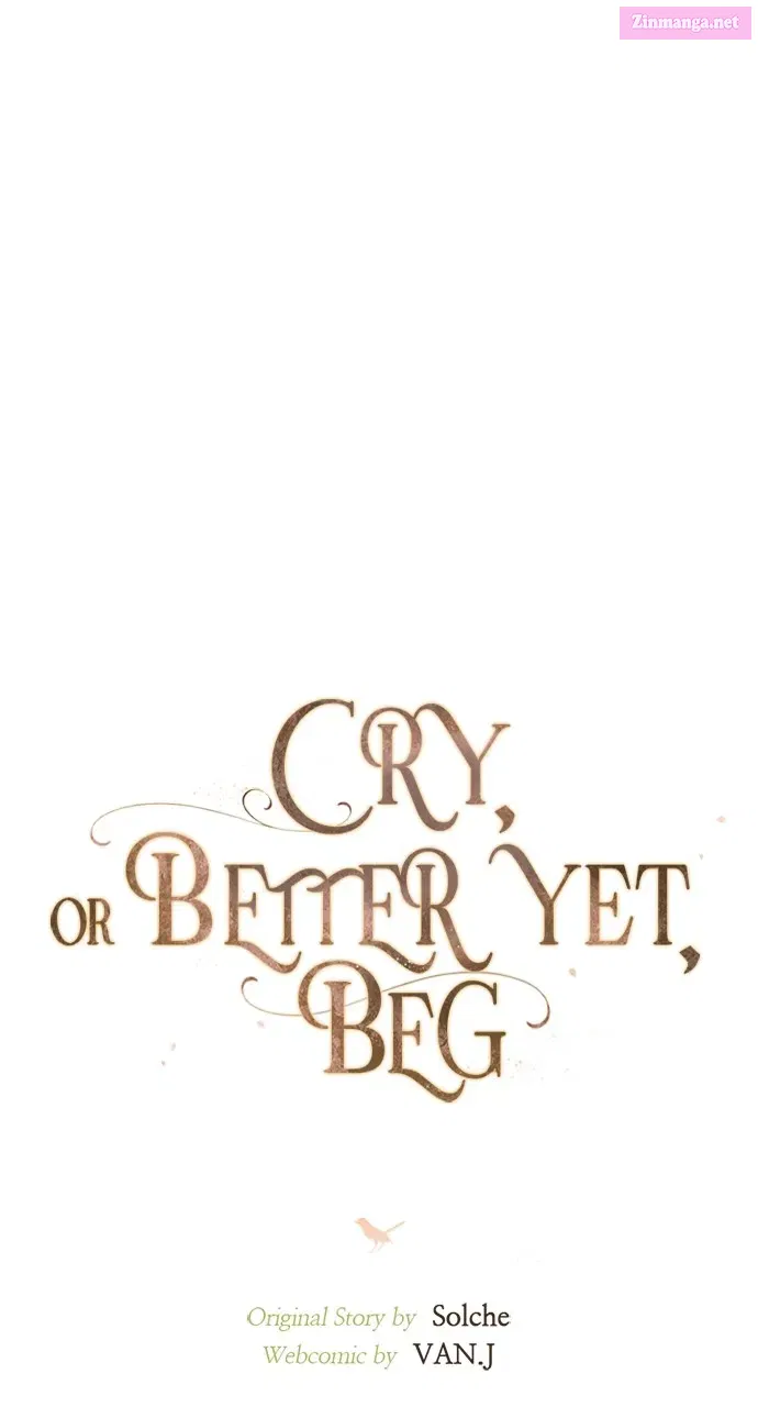 Read Cry, or Better Yet, Beg Manga Online