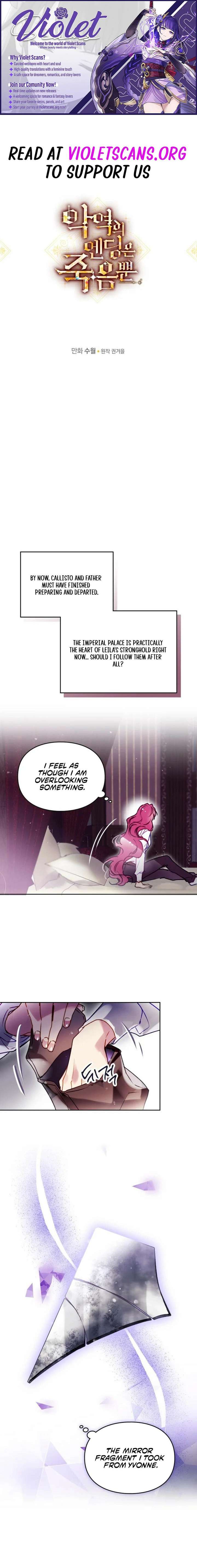 Read Death Is The Only Ending For The Villainess Manga Online
