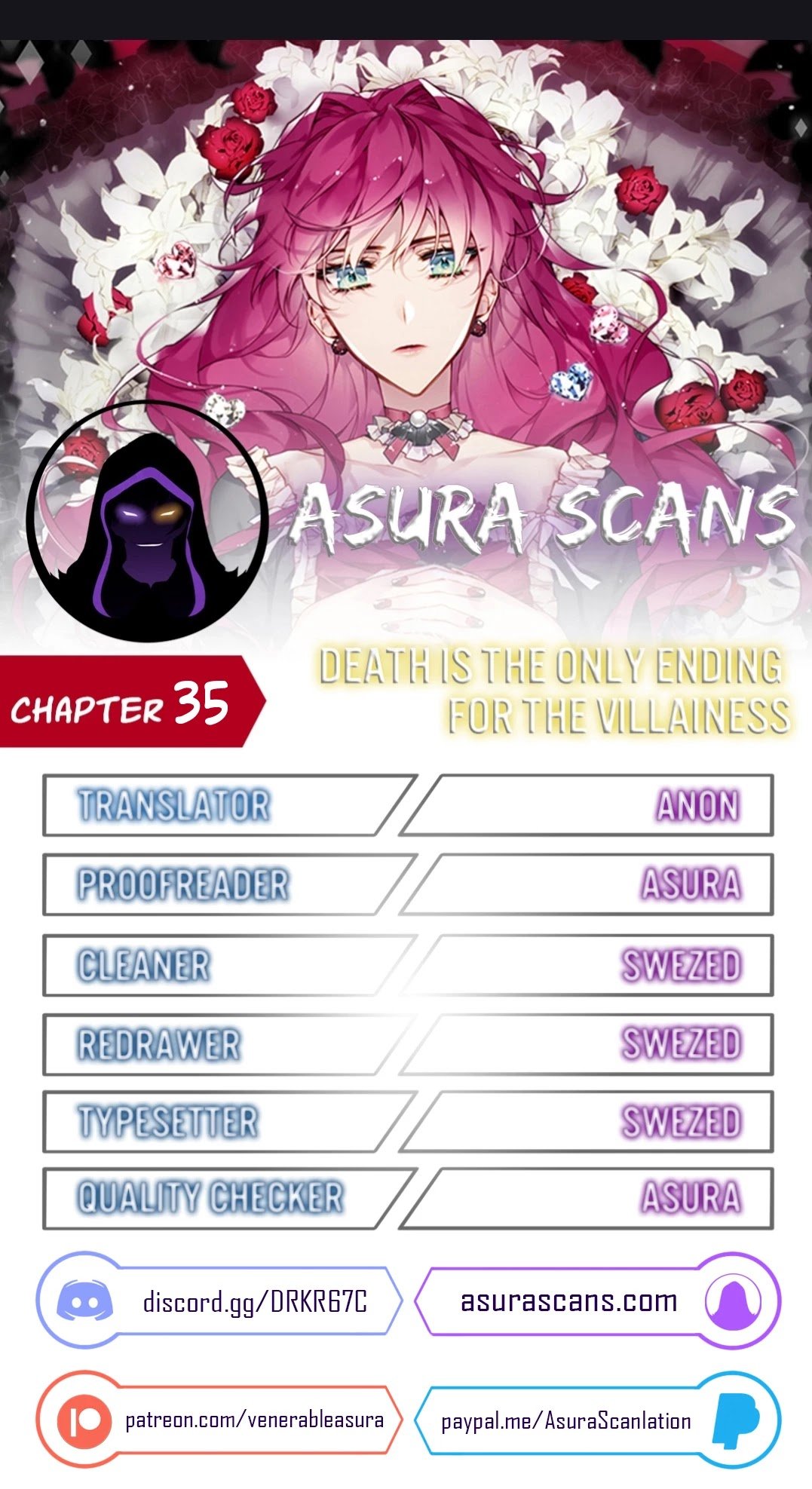 Read Death Is The Only Ending For The Villainess Manga Online