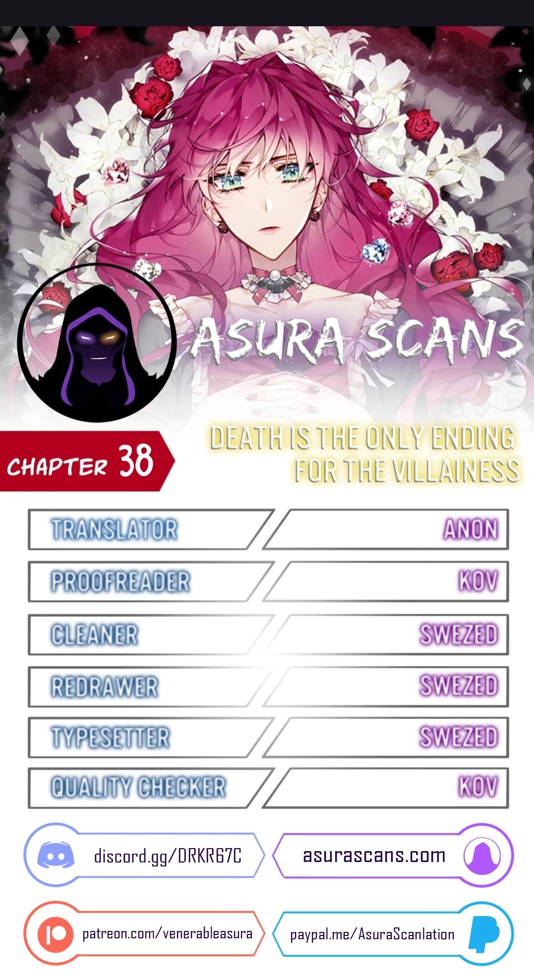 Read Death Is The Only Ending For The Villainess Manga Online