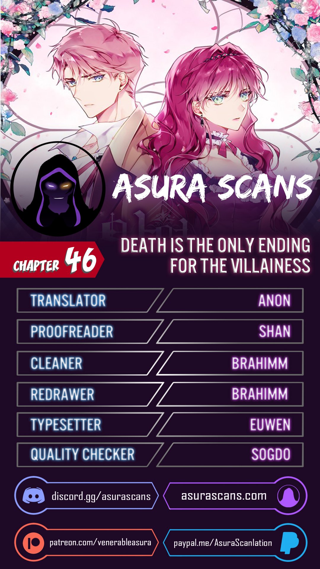 Read Death Is The Only Ending For The Villainess Manga Online