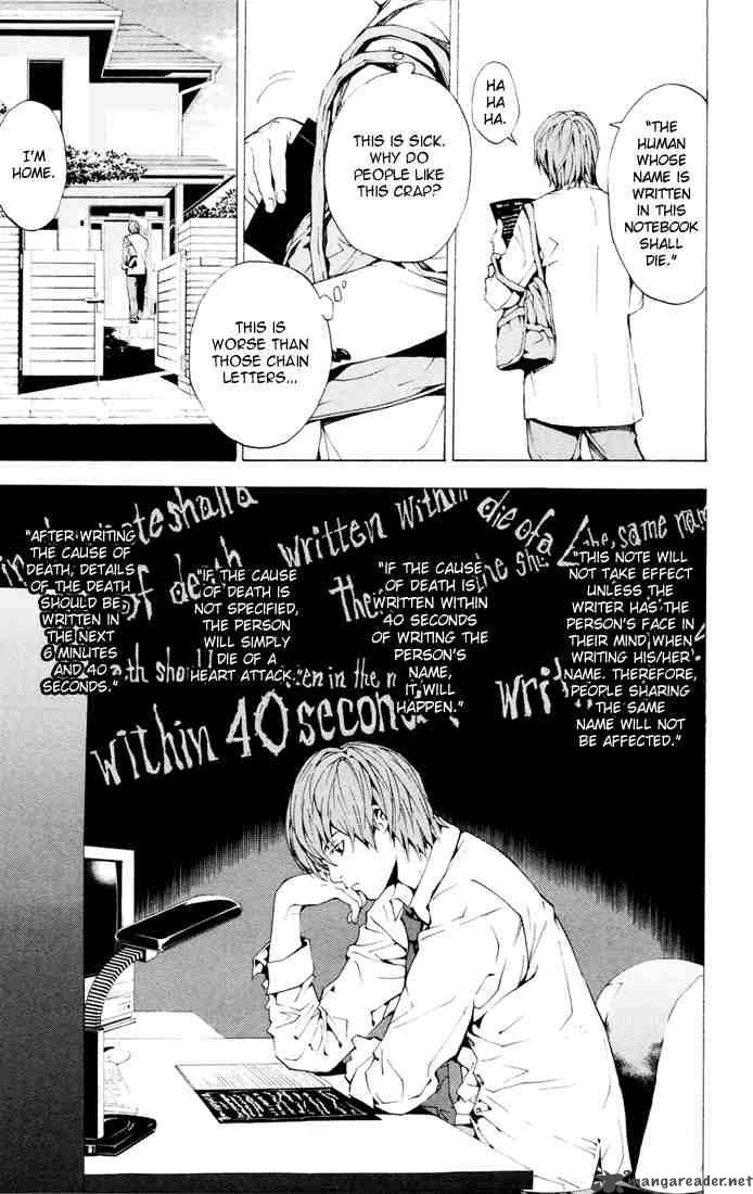 Read Death Note Manga Online