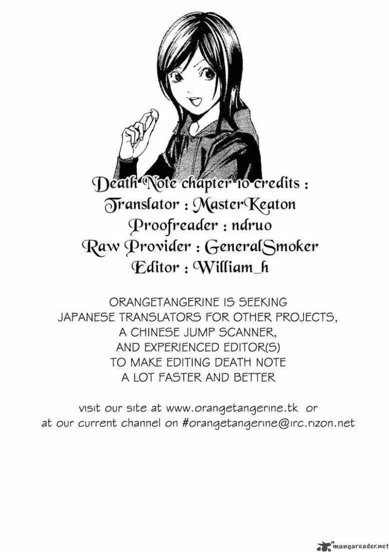 Read Death Note Manga Online