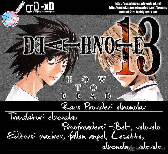 Read Death Note Manga Online