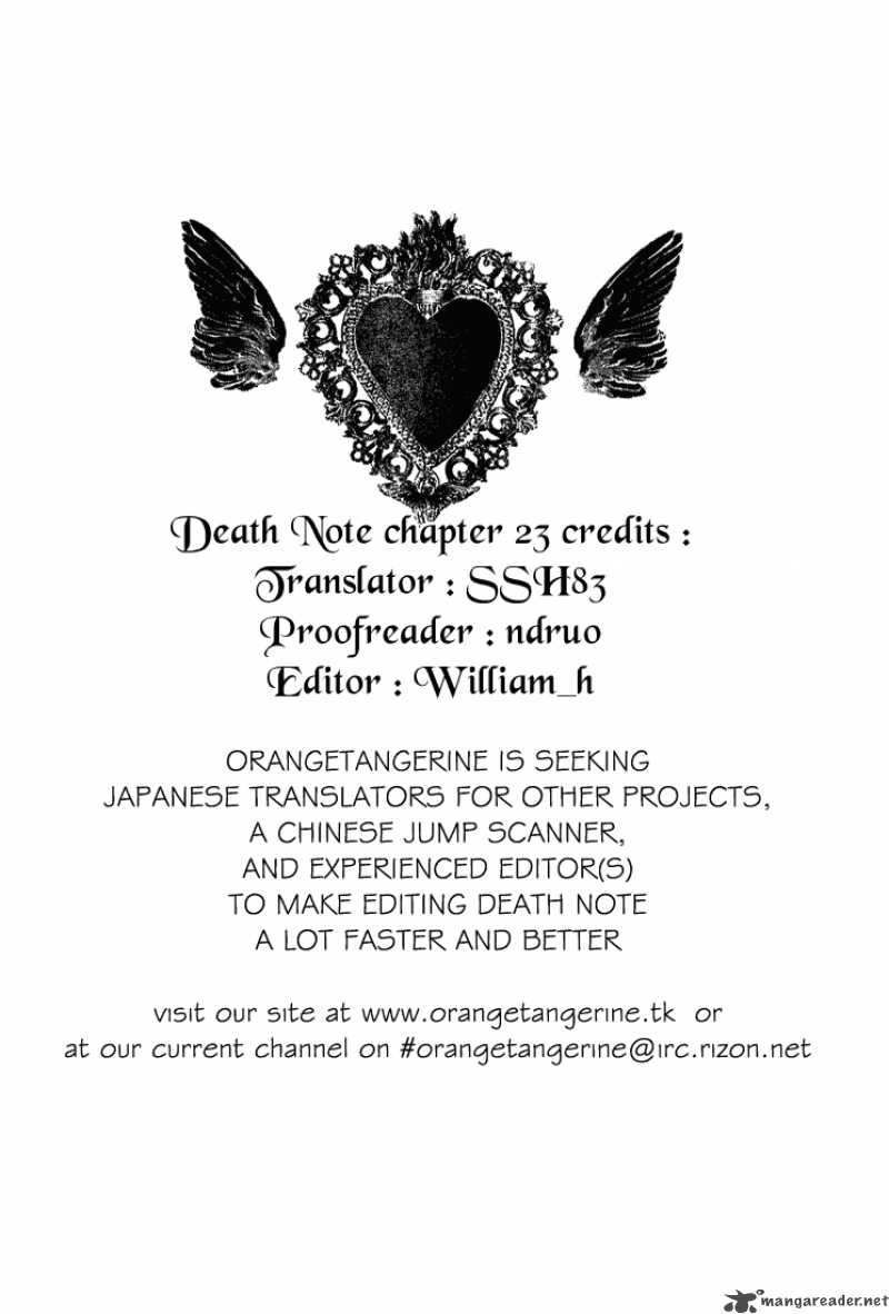Read Death Note Manga Online