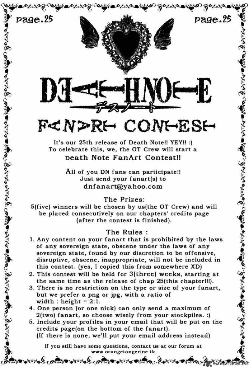 Read Death Note Manga Online