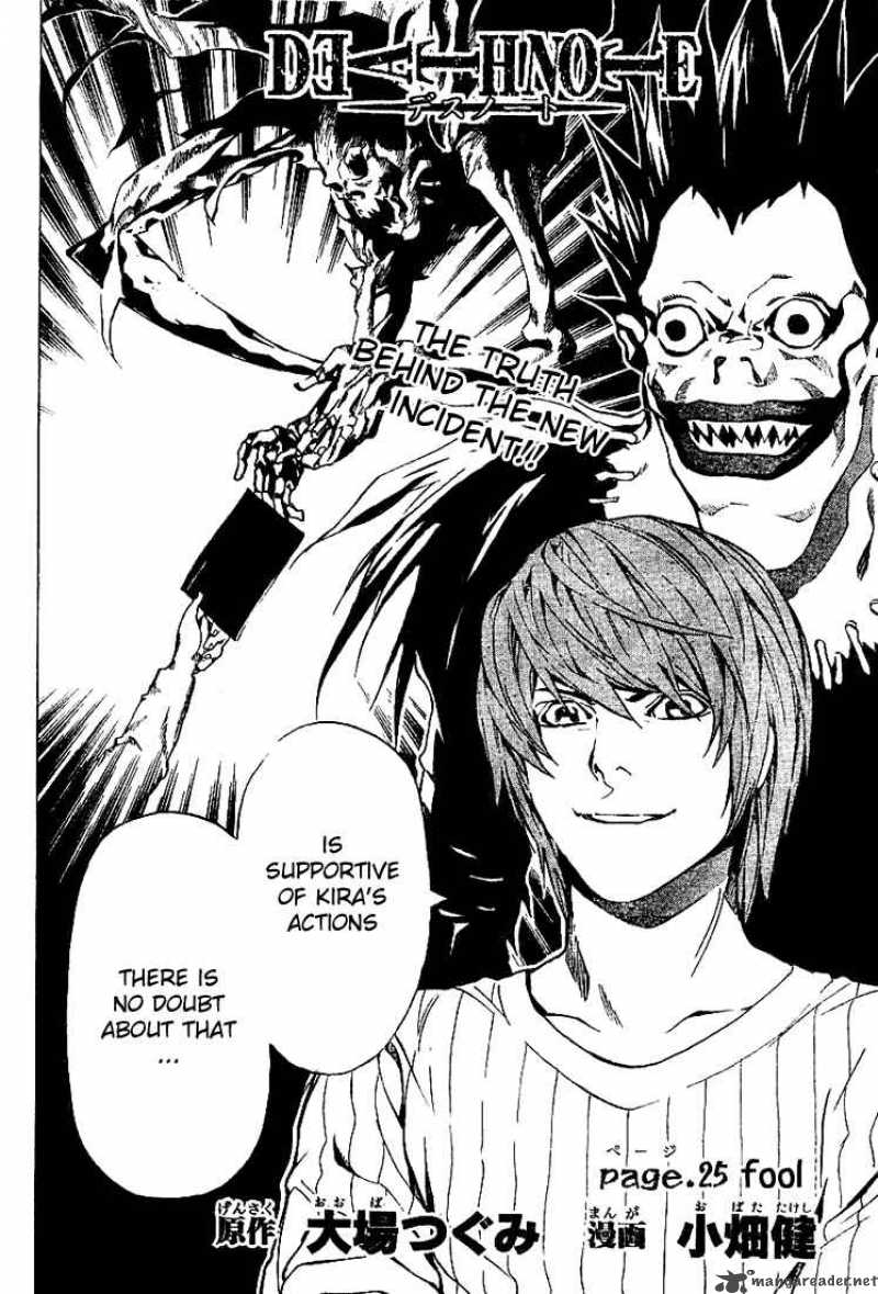 Read Death Note Manga Online