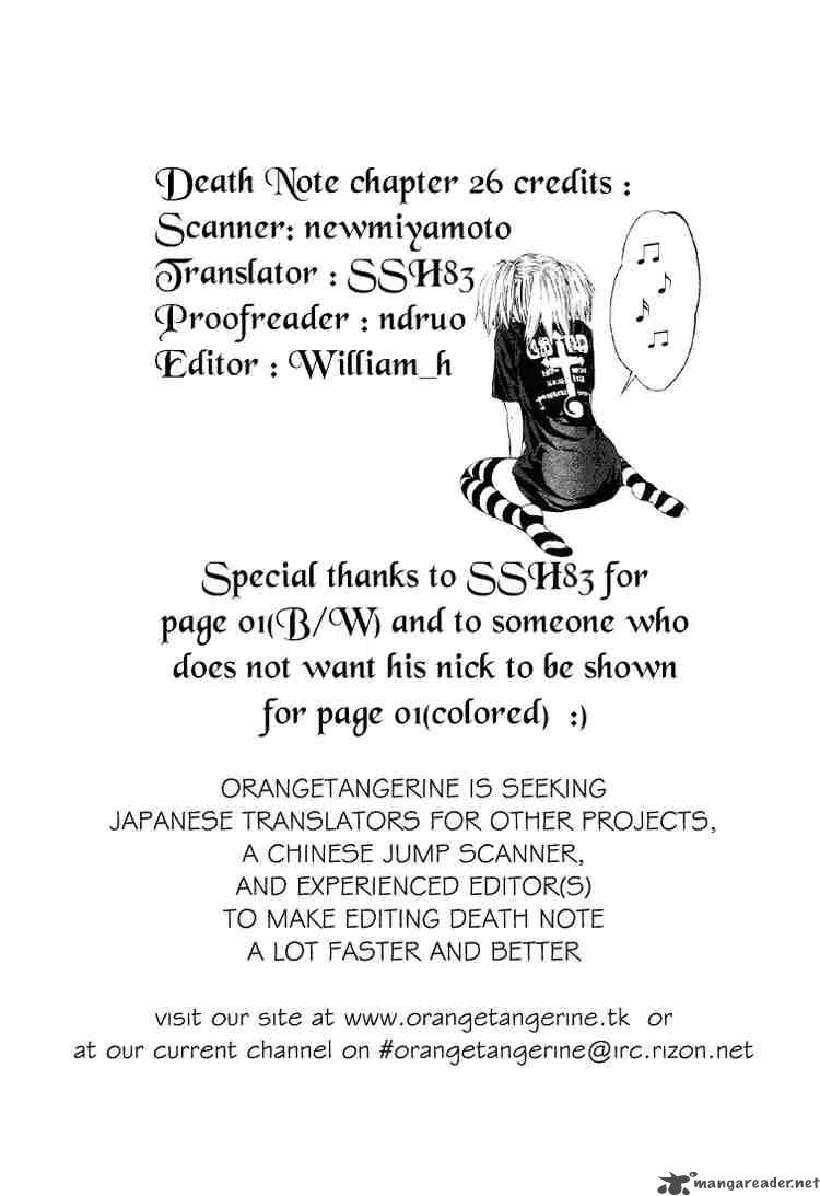 Read Death Note Manga Online