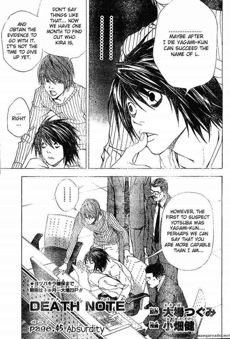 Read Death Note Manga Online