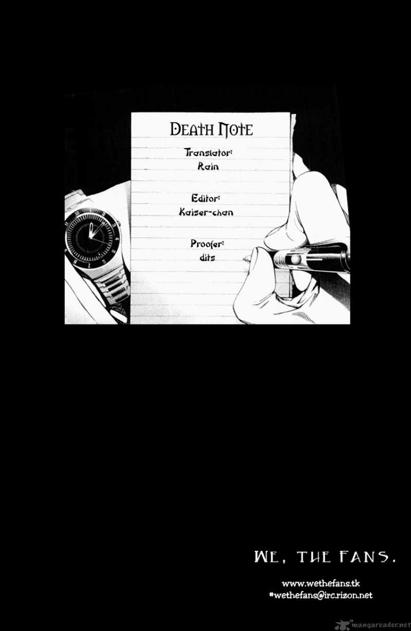 Read Death Note Manga Online