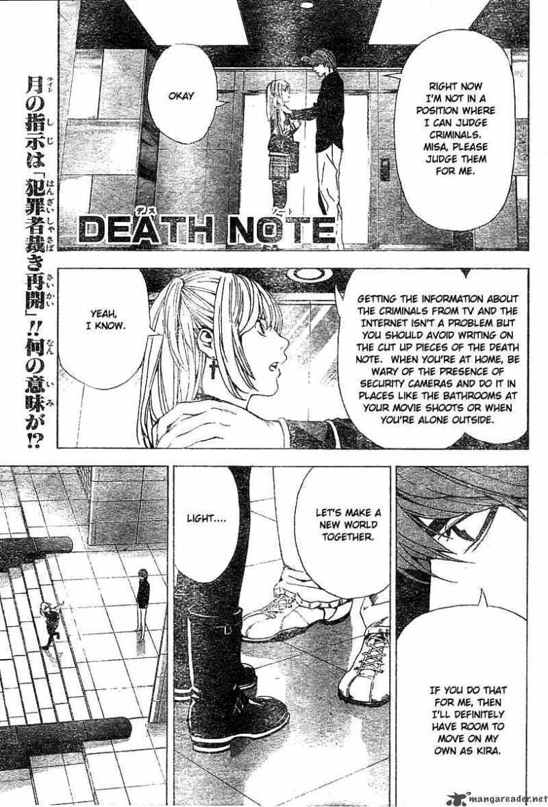 Read Death Note Manga Online