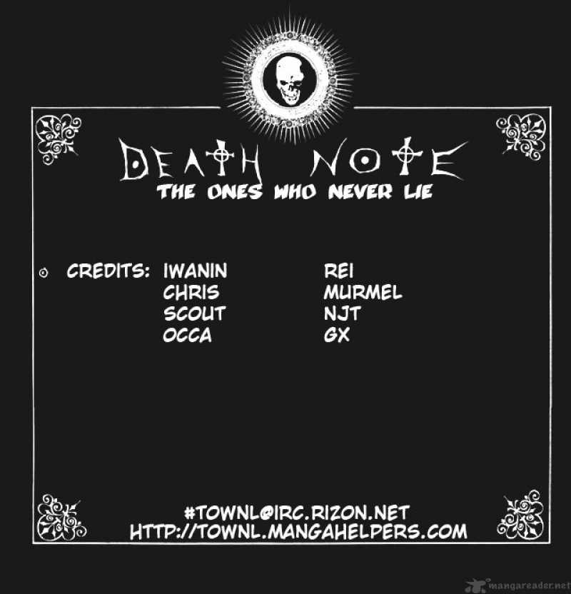 Read Death Note Manga Online