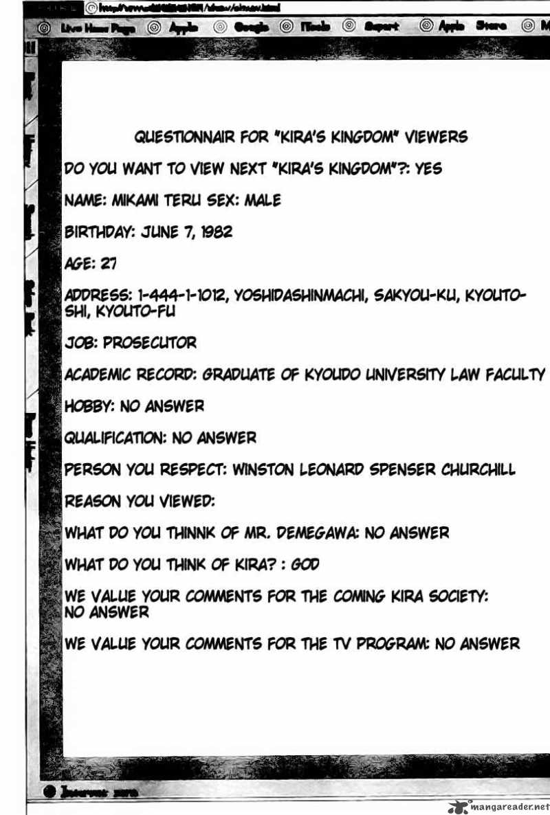 Read Death Note Manga Online